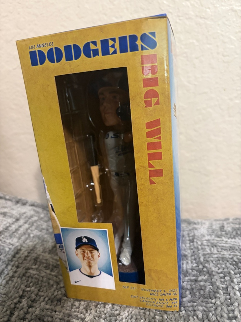 Los Angeles Dodgers "Big Will" Will Smith 2026 Bobblehead